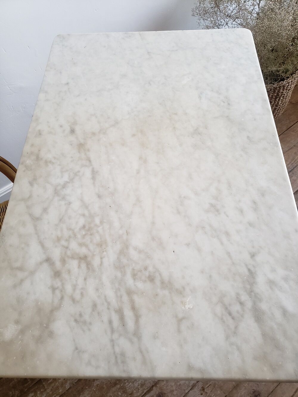 Marble bistro table