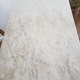 Table bistrot en marbre