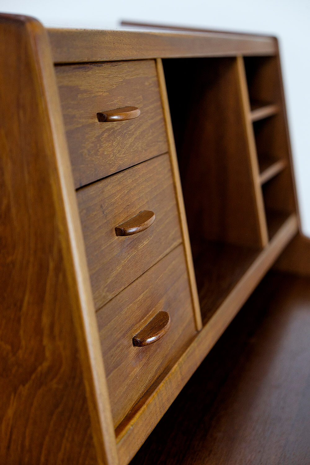 Teak Secretary by Christian Møller Möbelsnedkeri, 1960s
