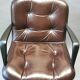 Randall Buck leather desk for Steelcase strafor 1975