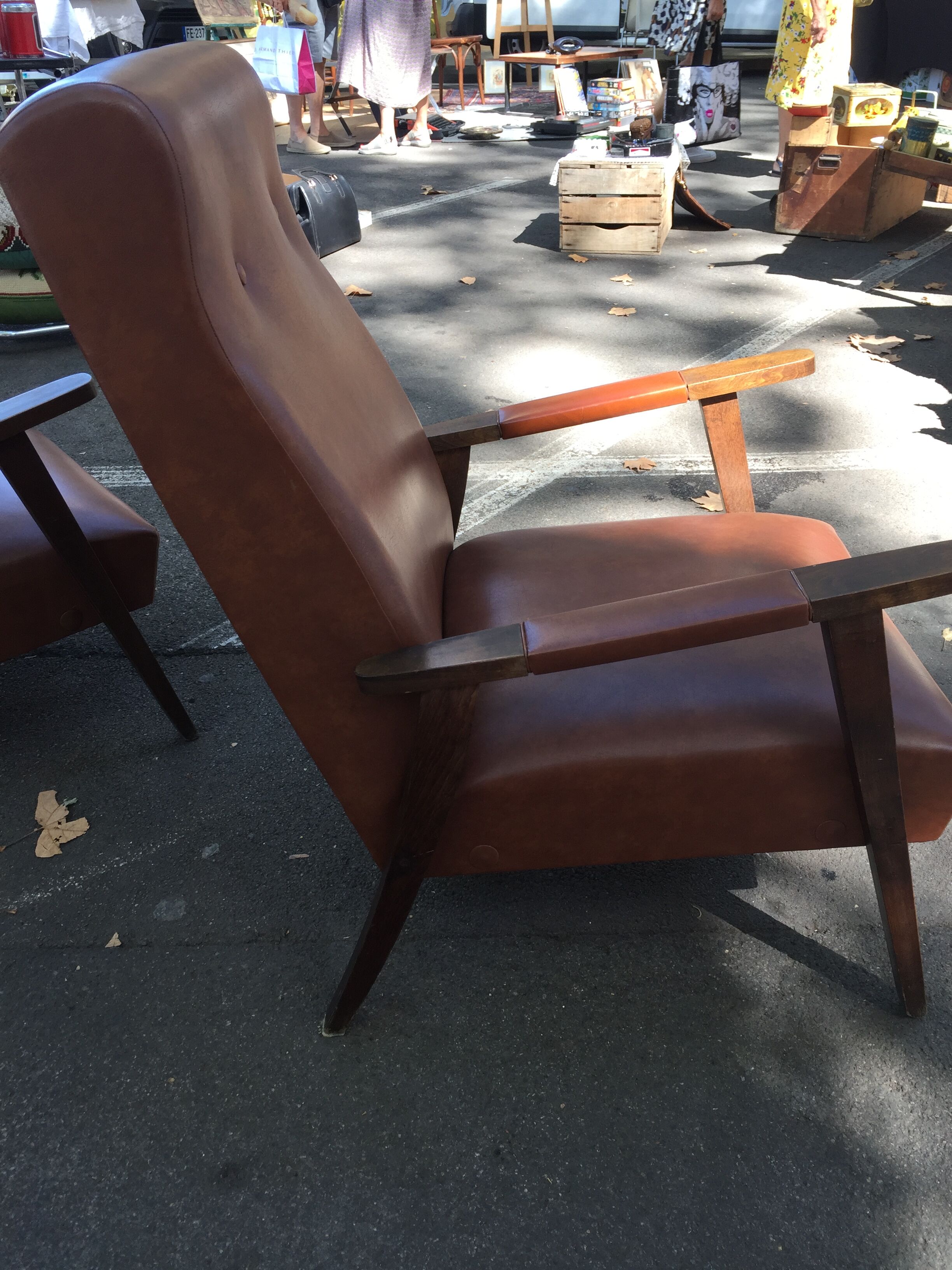Paire de fauteuils 1950/1960