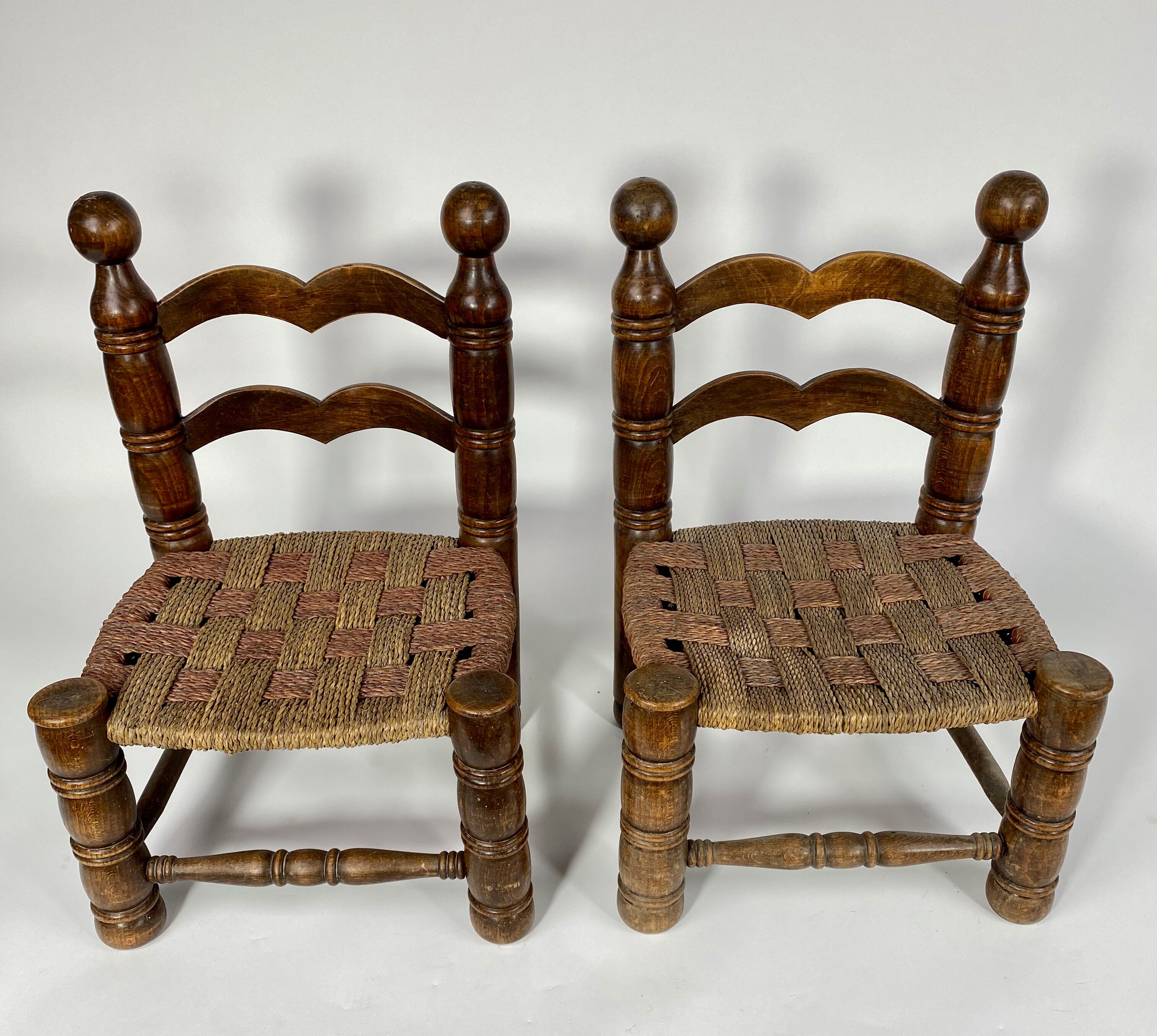 Paire de chaises bretonnes années 30