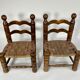 Paire de chaises bretonnes années 30