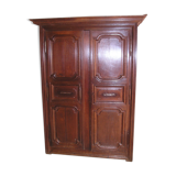 Armoire ancienne de manoir ou chateau XIXè en chêne