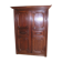 Old wardrobe of manor or castle XIXth in oak