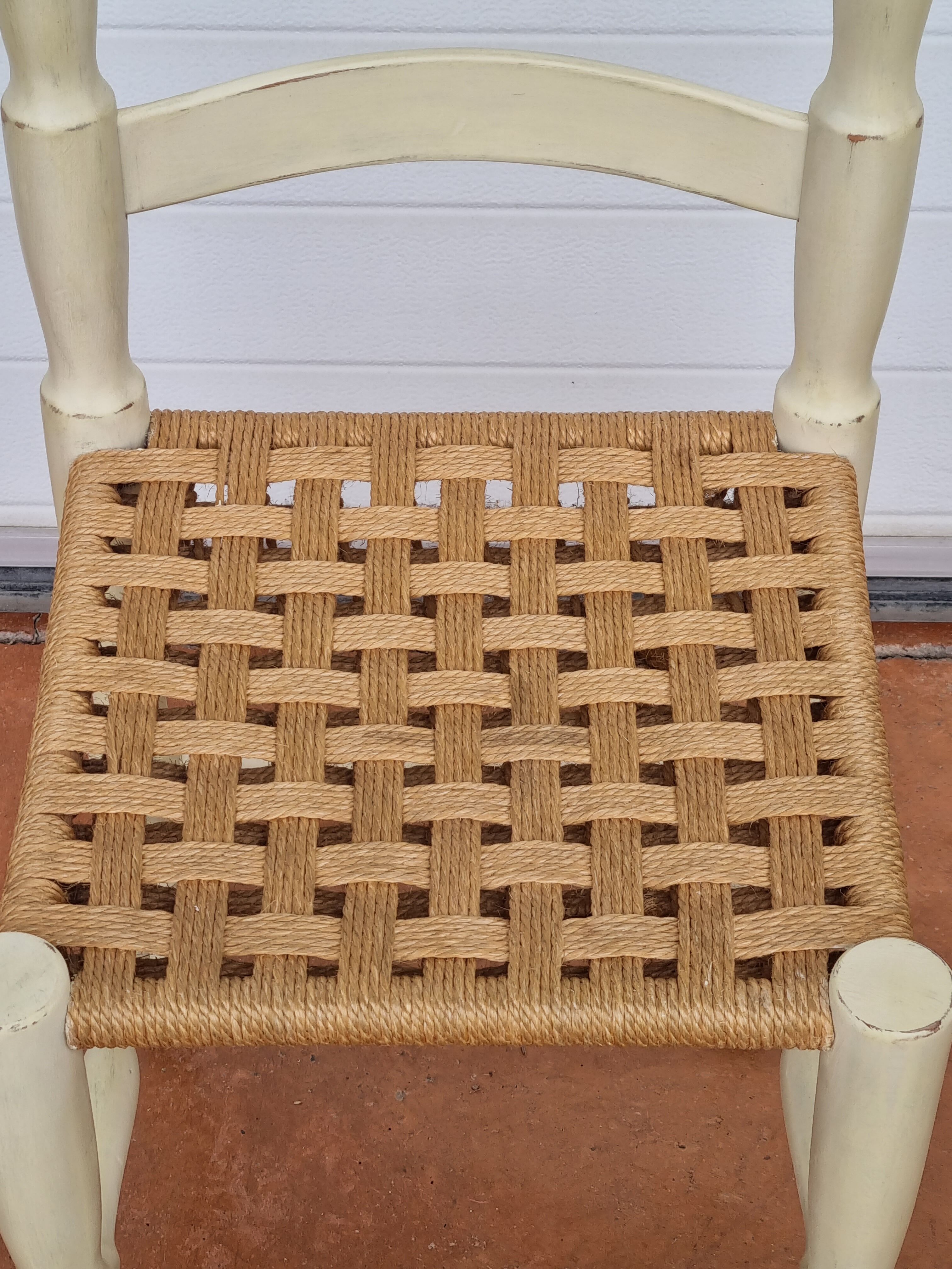 Vintage 50s vintage repatinées antique chairs