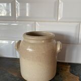 Sandstone pot with handles 12 cm