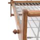 Antique folding daybed by Guillerme and Chambron