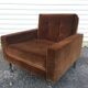 Pair of armchairs and his ottoman, circa 1970