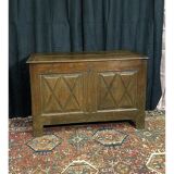 17th century louis XIII diamond-tipped chest