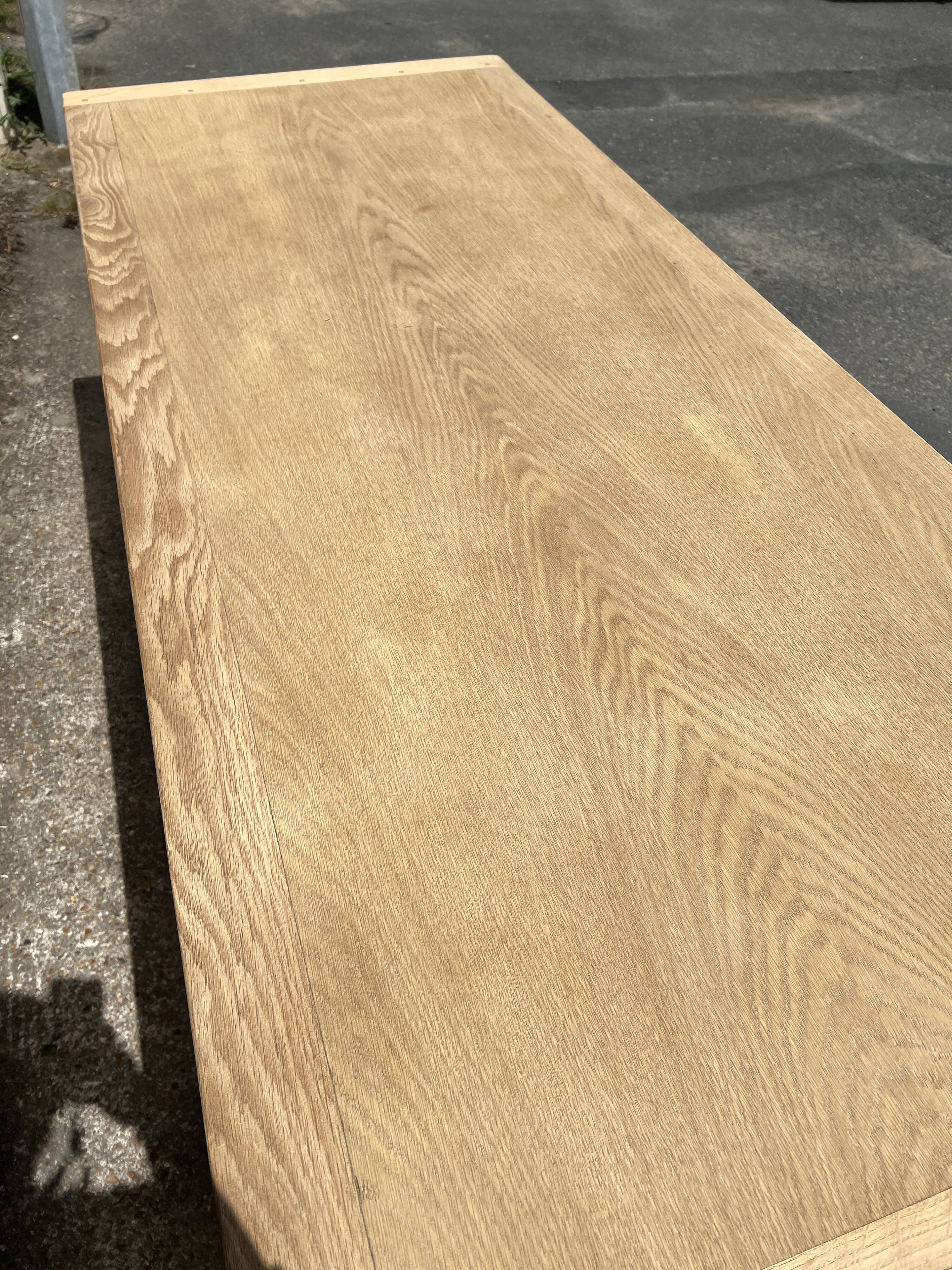 Airbrushed farm table