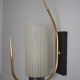 Vintage brass tip wall light