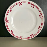 Set of 12 dessert plates Saint Amand 1930