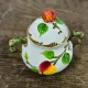 Vintage sugar bowl Villeroy & Boch "Ma Pomme" - Hand-painted - (V9)