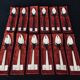 12 teaspoons/dessert silver robbe and berking house