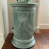 Vintage rattan column