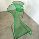 Set 2 armchairs green ikea vintage ps 2012 design wiebke braasch vintage metal