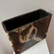 Brutalist Danish vase stoneware from Trille Keramik, 1970s