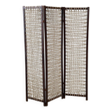 Brutalist "cord" paravent / room divider