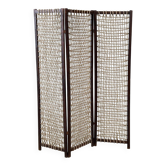 Brutalist "cord" paravent / room divider