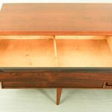 Danish Rosewood & Teak Sideboard By Ib Kofod Larsen For Fredericia Møbelfabrik 1950's