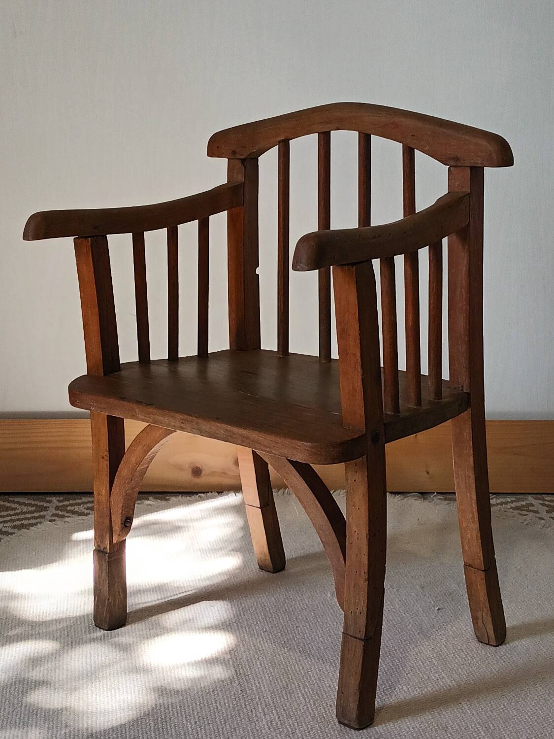 Vintage country children's armchair