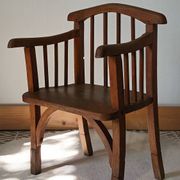 Vintage country-style children's armchair