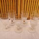 Baccarat - 6 old cut crystal port glasses