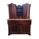 English mahogany shelf sideboard 19th