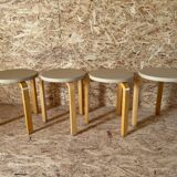 Tabourets Alvar Aalto « 60 »