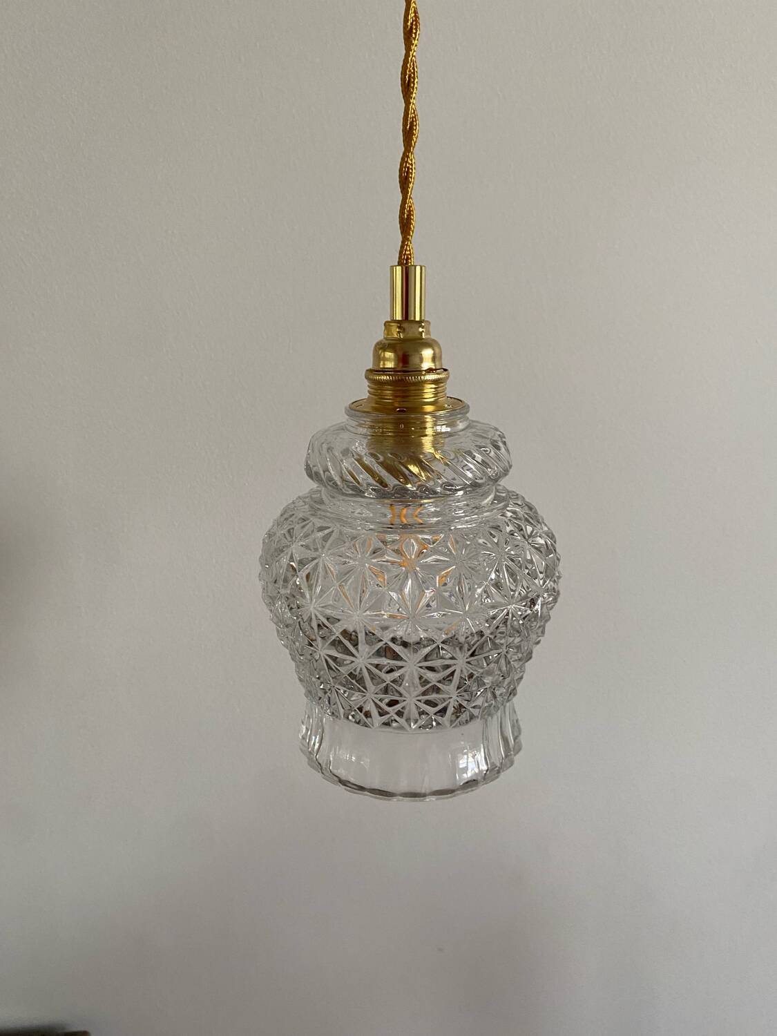 Vintage portable lamp