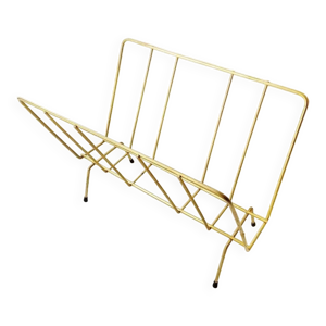 Porte revue doré vintage