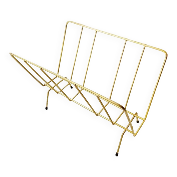 Porte revue doré vintage