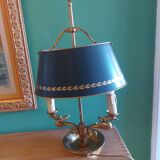 BOUILLOTTE LAMP IN BRONZE, SIGN DECOR