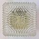 Glass design wall or ceiling lamp, flush mount, 1970s / up to 5 pieces