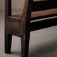 Large antique farmhouse bench in solid wood – Auvergne, around 1900