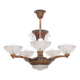 Lustre art déco ezan 6 feux