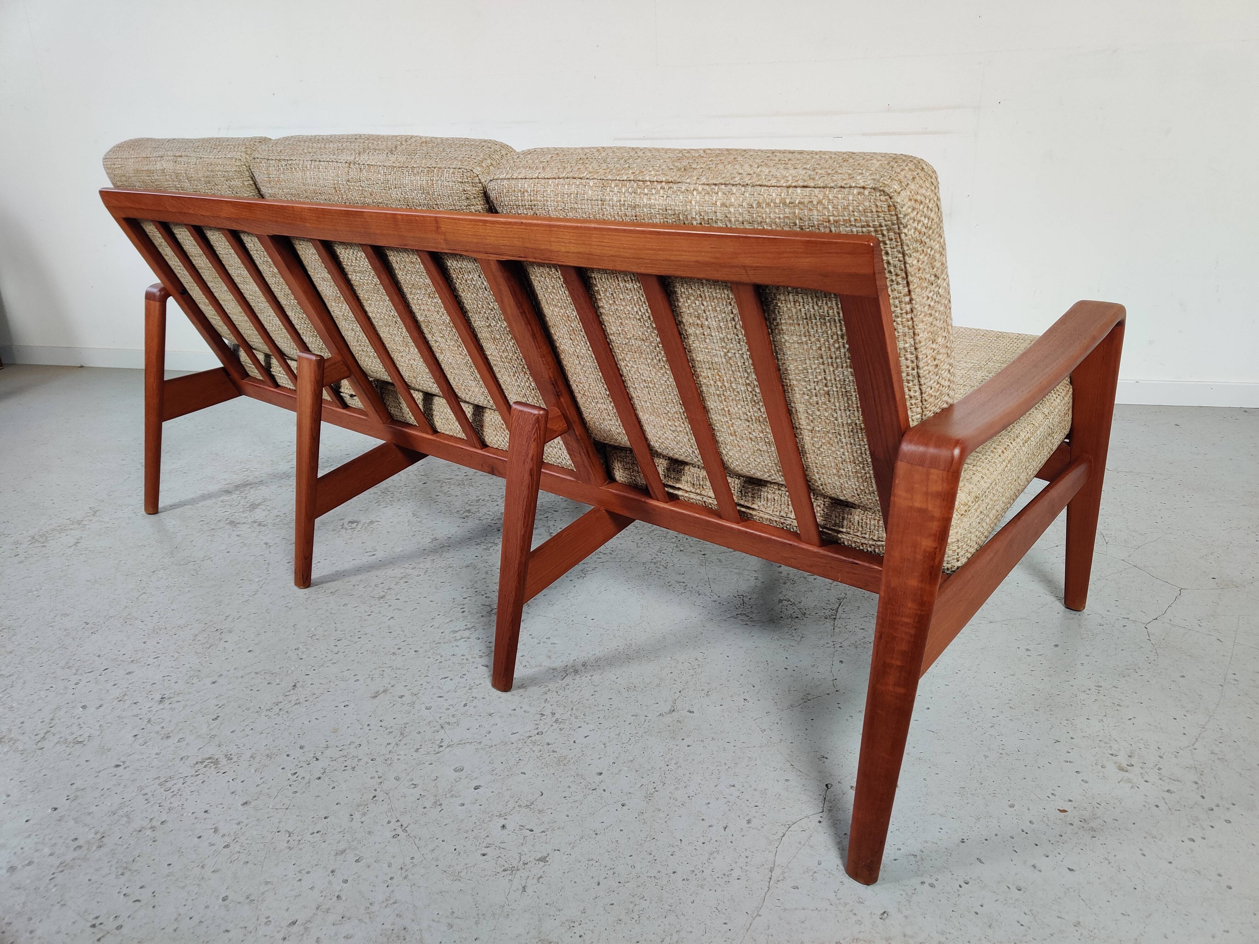 Scandinavian teak sofa by Arne Wahl Iversen for Komfort, Denmark 60s/70s
