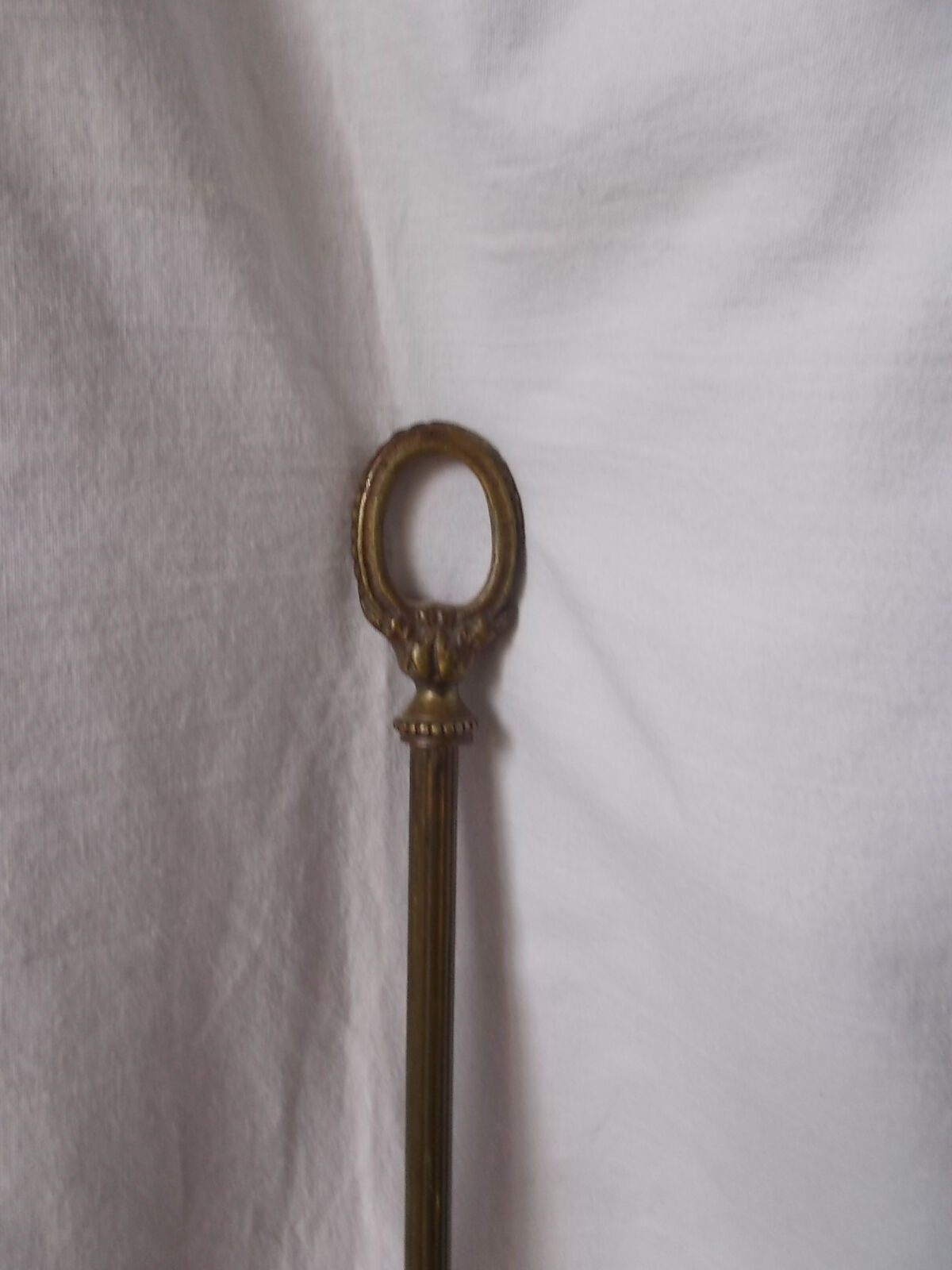 Shovel for the old brass fireplace