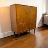 Vintage wooden bar buffet / wall unit / cupboard