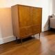 Buffet de bar vintage en bois / meuble mural / placard