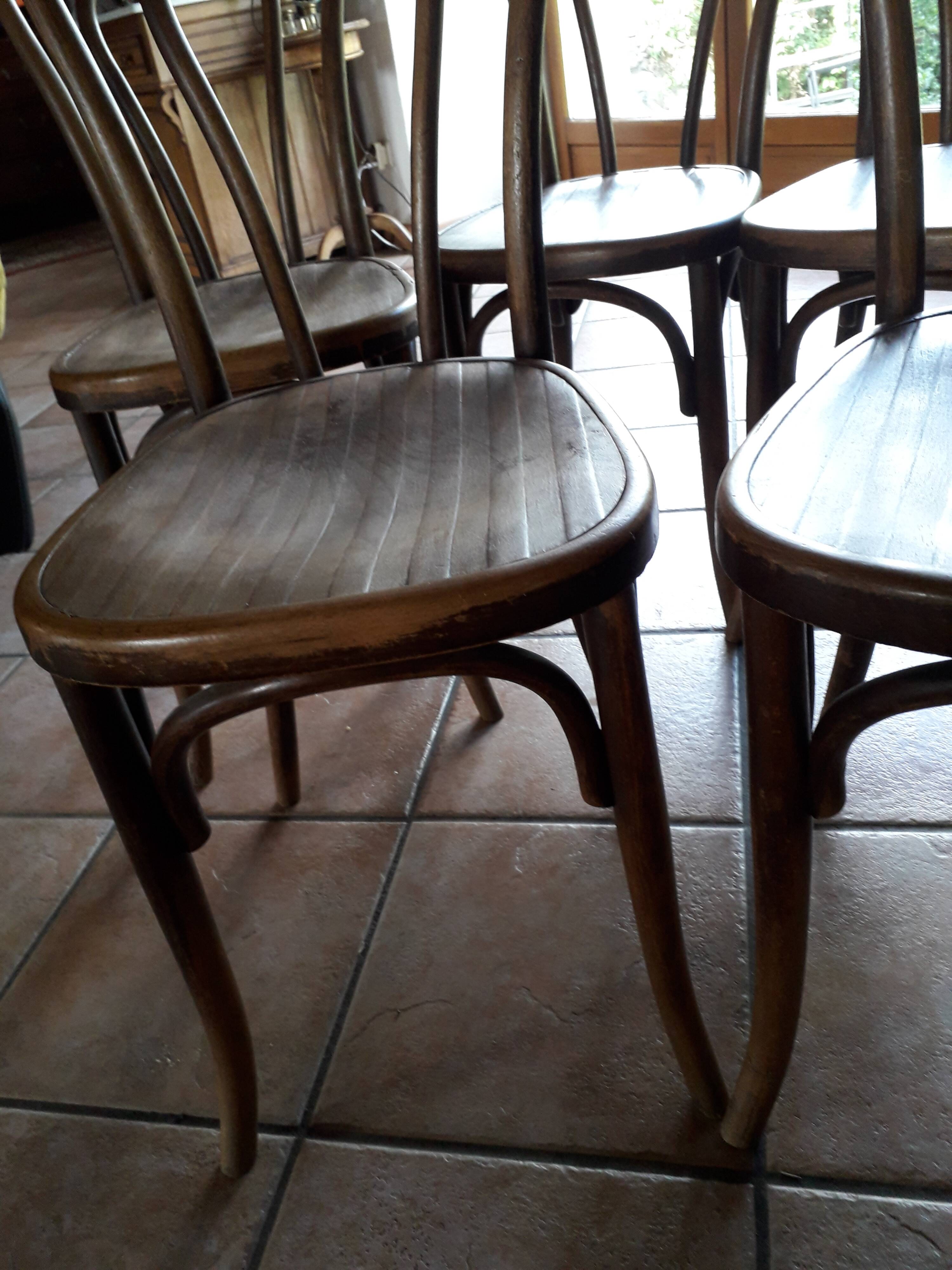 Lot 5 bistro chairs