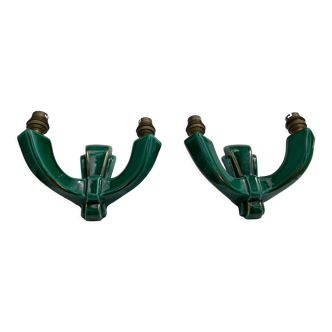 Art Deco wall lamps