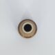 Small modern Scandinavian mid-century collection vase in glazed brown stoneware no. 3 by Gunnar Borg.