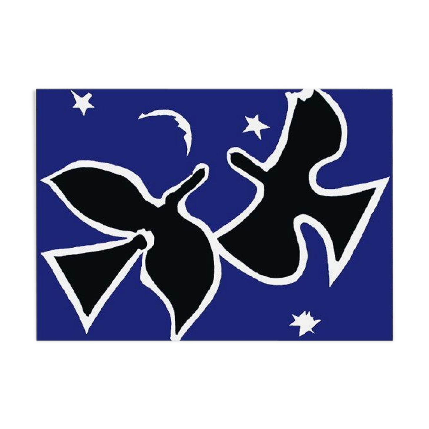 Affiche Georges Braque les oiseaux