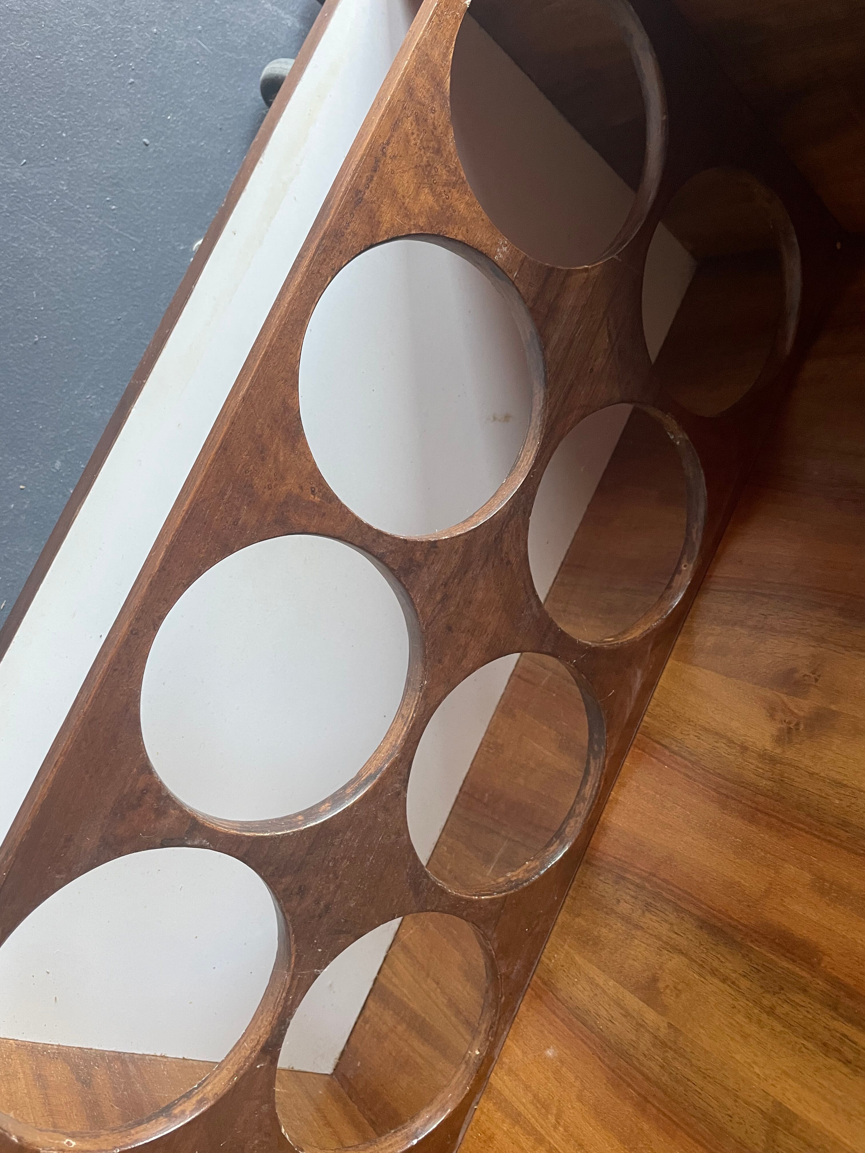 Lounge bar on rosewood roulette 1970