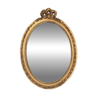 Antique gold mirror Louis XVI
