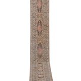 Vintage Turkish Oushak Rug Handwoven 55x733 cm