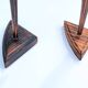 Paire de grues en bois, années 60