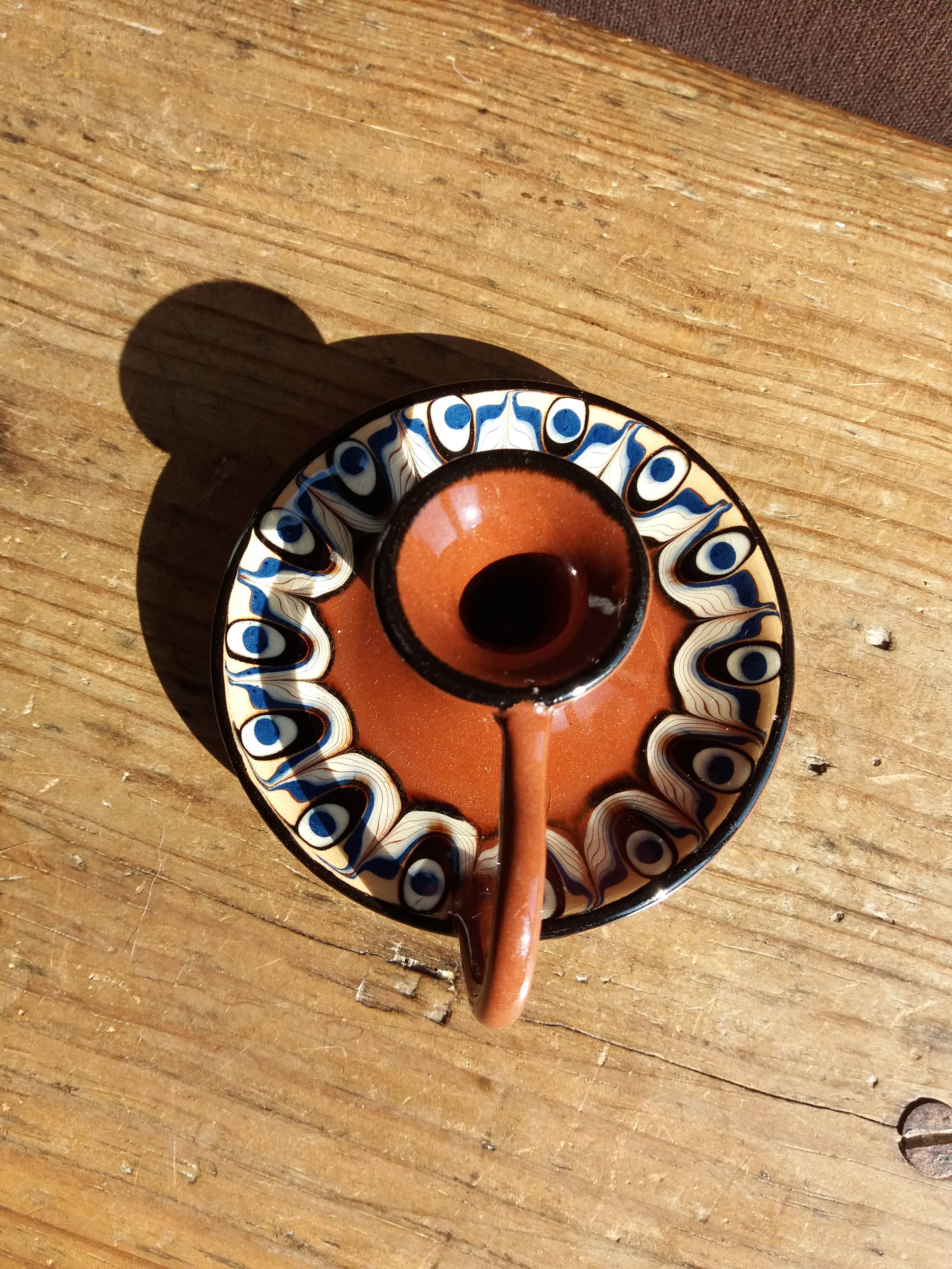 Bulgarian cellar rat candle holder Trojan Troyen